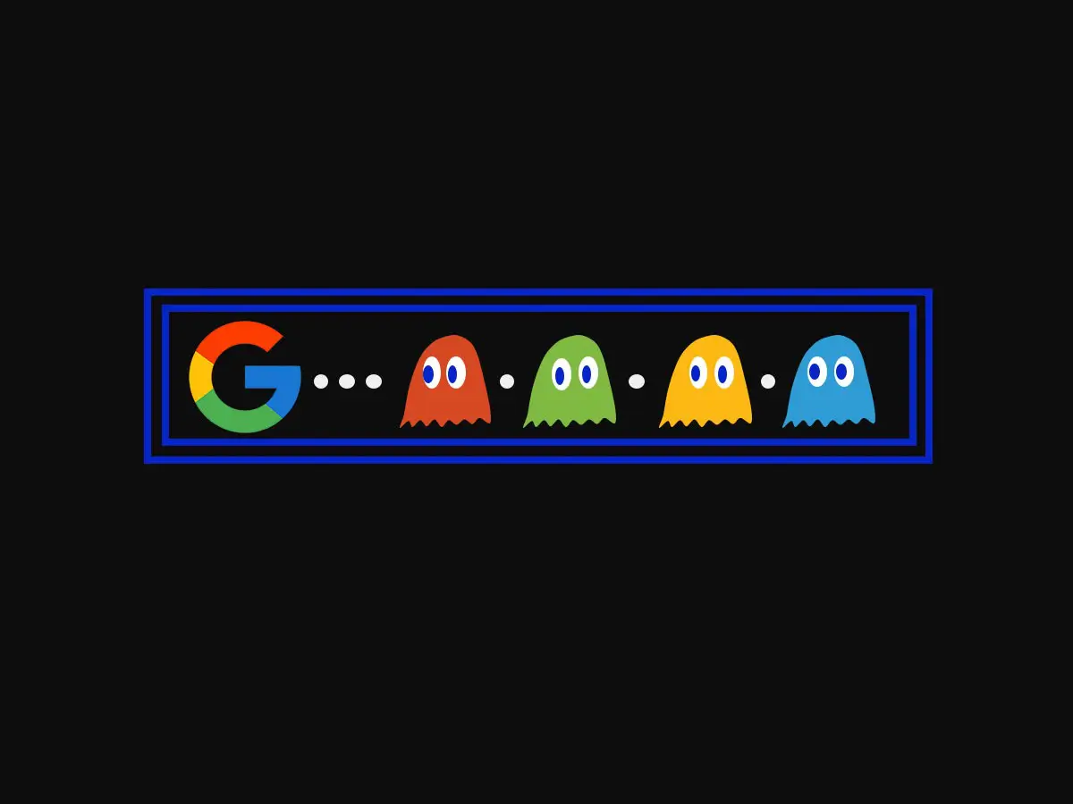گوگل Pac-Man بازی