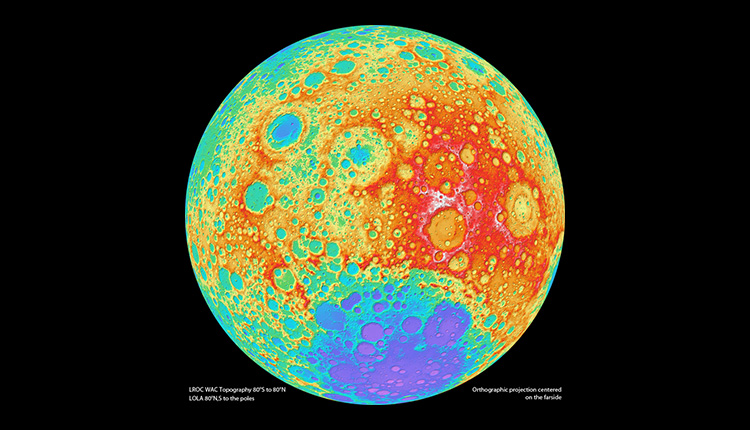 نقشه کره ماه