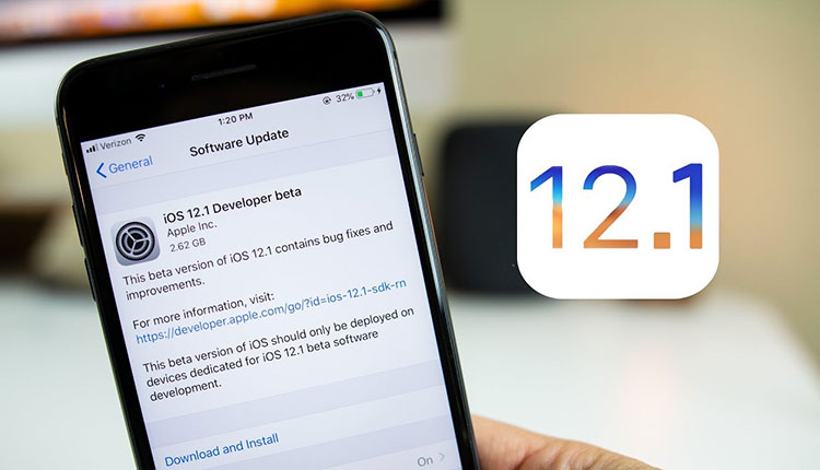 آپدیت iOS 12.1