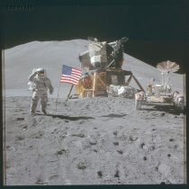 تصاویر فرود بر روی ماه