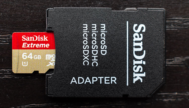 microSD برای دوربین دیجیتال