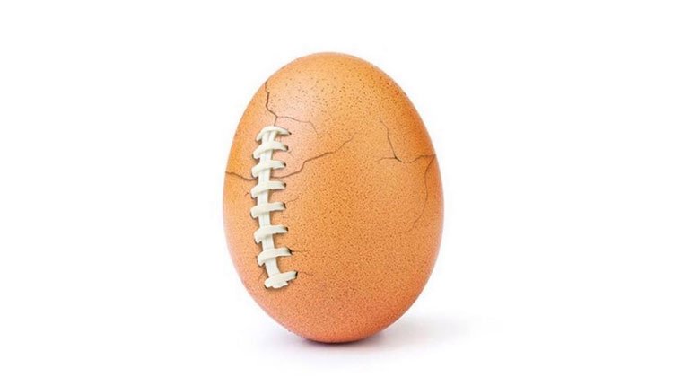 تخم‌مرغ مشهور اینستاگرام