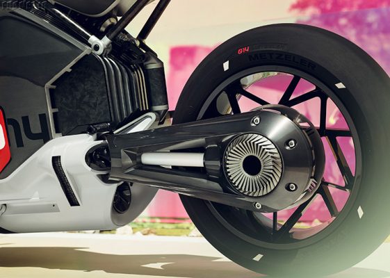 طرح مفهومی موتورسیکلت الکتریکی BMW