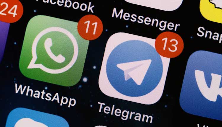 ضعف امنیت واتساپ و تلگرام
