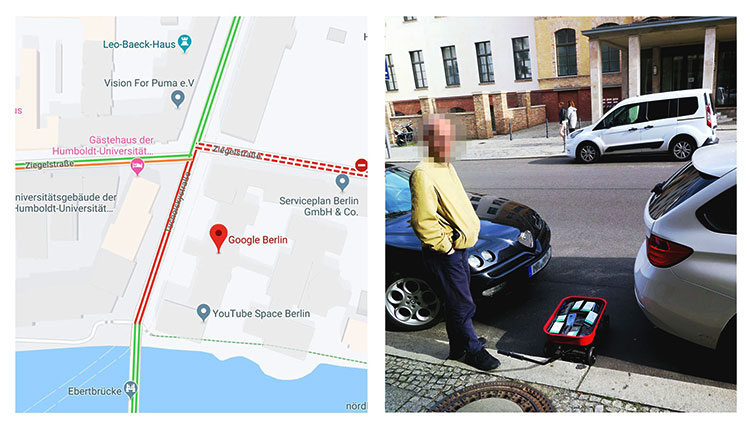 هک ترافیک گوگل مپس