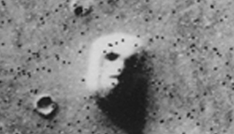 چهره انسان در تصاویر مریخ