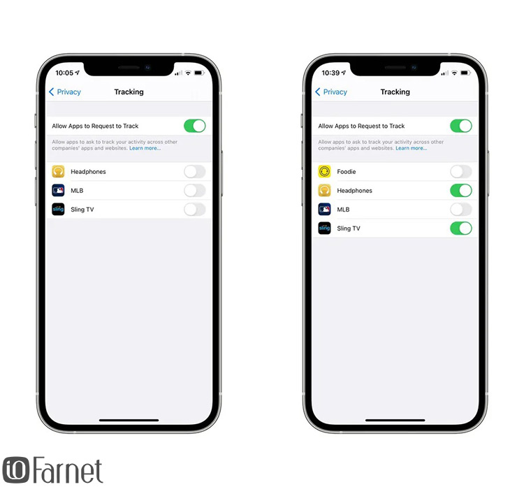  قابلیت App Tracking Transparency