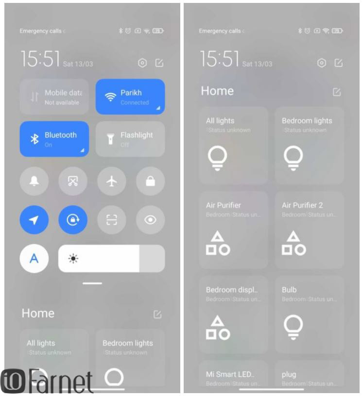 رابط کاربری MIUI