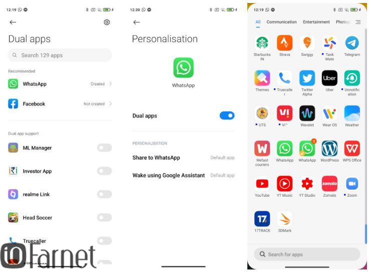 رابط کاربری MIUI