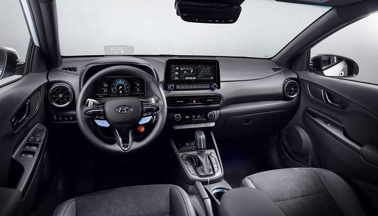 کابین 2022 Hyundai Kona N