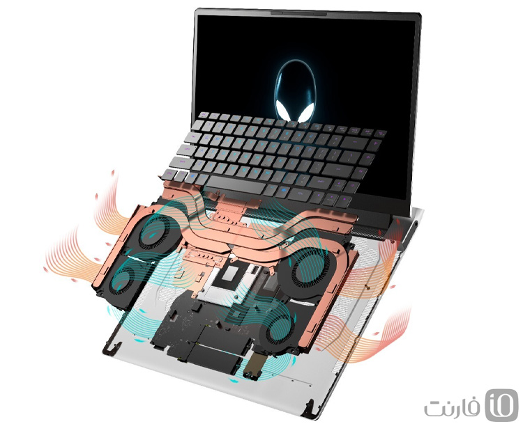 cooling Alienware X15
