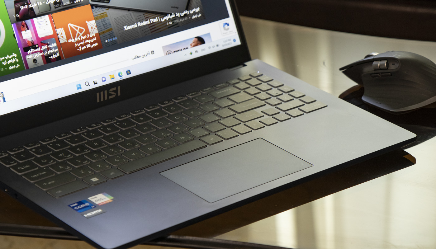 بررسی لپتاپ ام اس آی MSI Modern 15