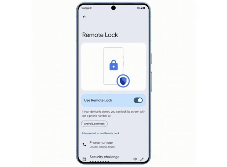قابلیت ضدسرقت اندروید 15