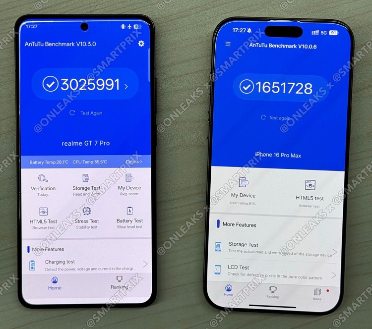 شکست A18 Pro اپل از اسنپدراگون 8 الیت