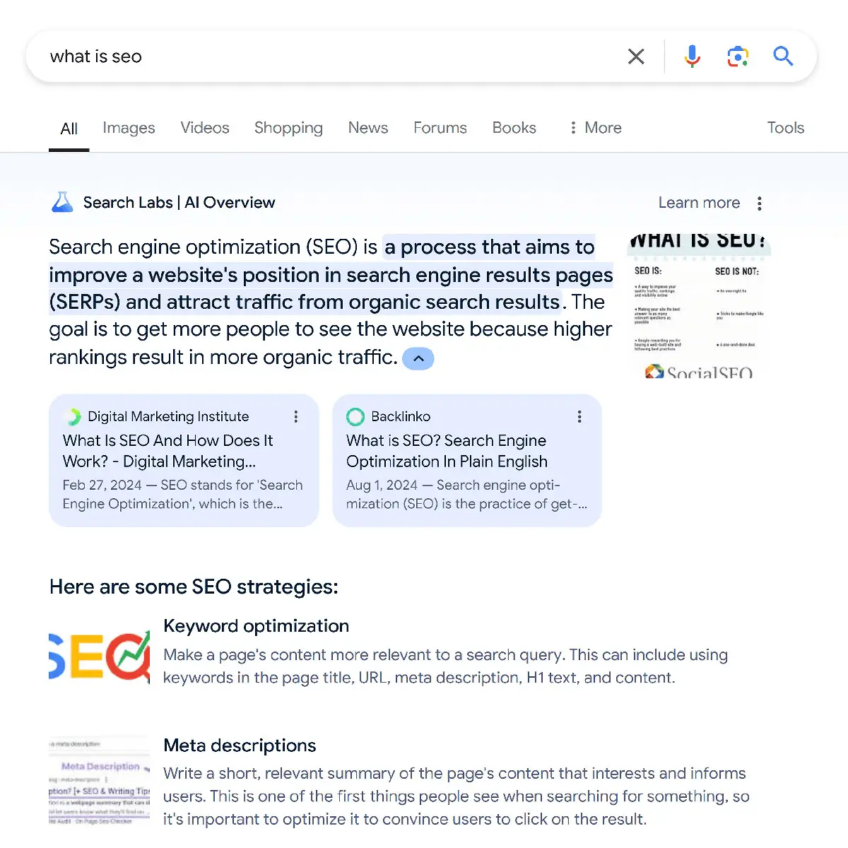 هوش مصنوعی AI Overviews گوگل