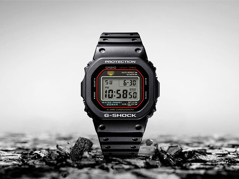 ساعت جی شاک DW-5000R کاسیو معرفی شد؛ بازتولید نوستالژی اولین G-Shock کاسیو