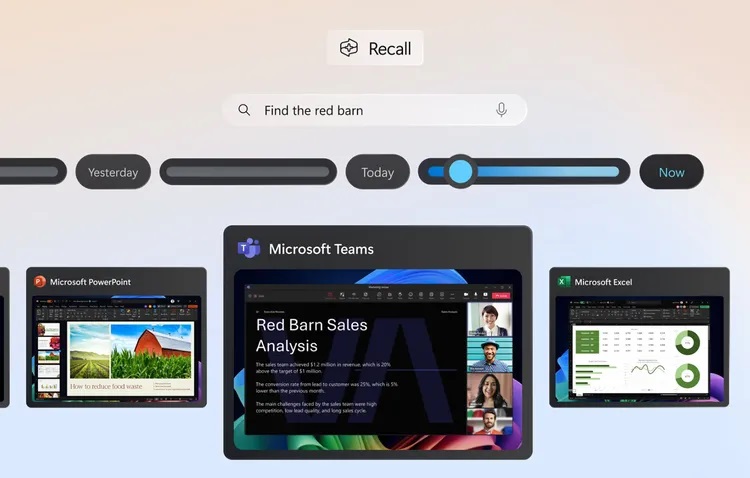 مایکروسافت بار دیگر عرضه قابلیت Recall را به تعویق انداخت