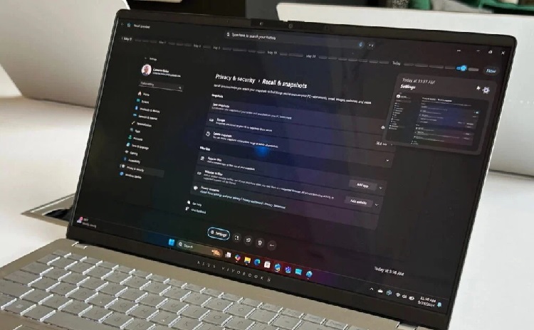 هوش مصنوعی Recall مایکروسافت همچنان پتانسیل ثبت اطلاعات حساس شما را دارد