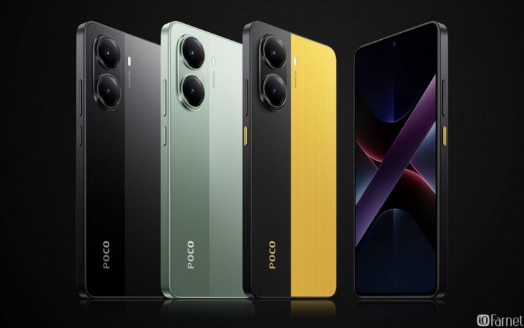 Poco X7 Pro دارای یک باتری بزرگ 6000 میلی‌آمپر ساعتی است.