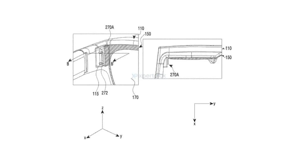 پتنت عینک هوشمند سامسونگ