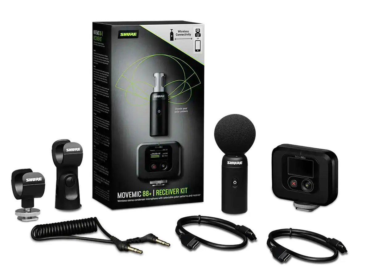 میکروفون بی‌سیم +Shure MoveMic 88