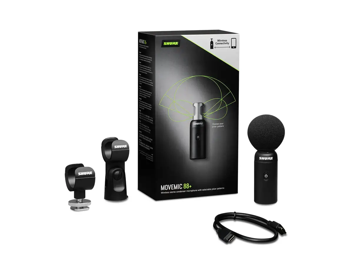 میکروفون بی‌سیم +Shure MoveMic 88