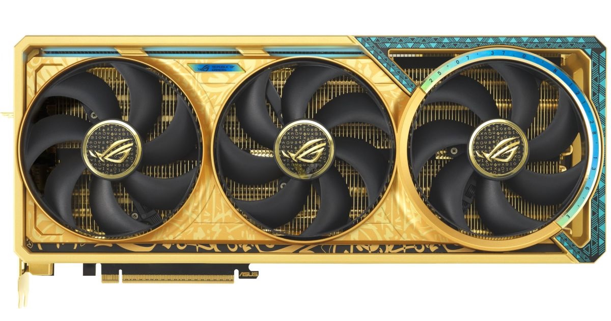 نسخه لوکس کارت گرافیک RTX 5090 ایسوس