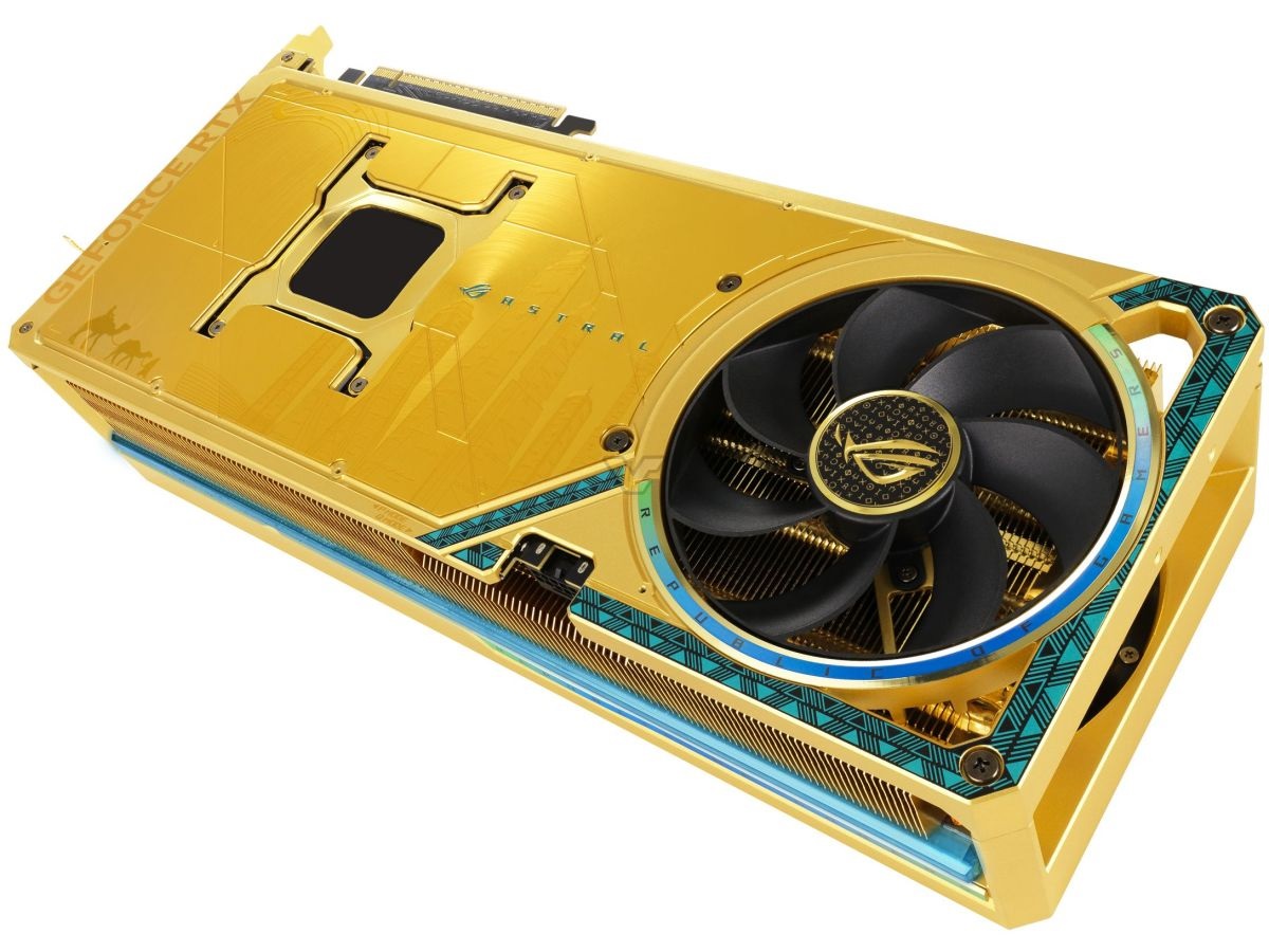 نسخه لوکس کارت گرافیک RTX 5090 ایسوس