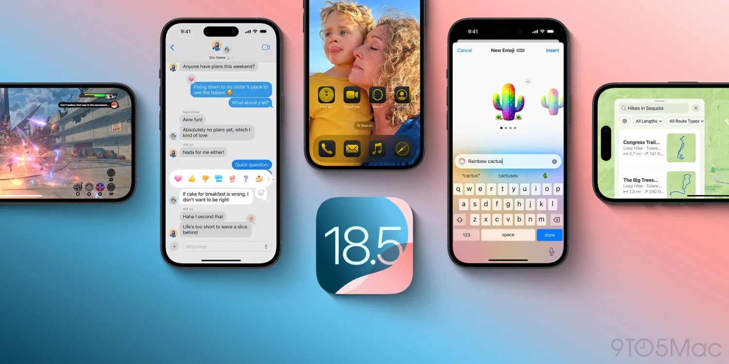 آپدیت iOS 18.5