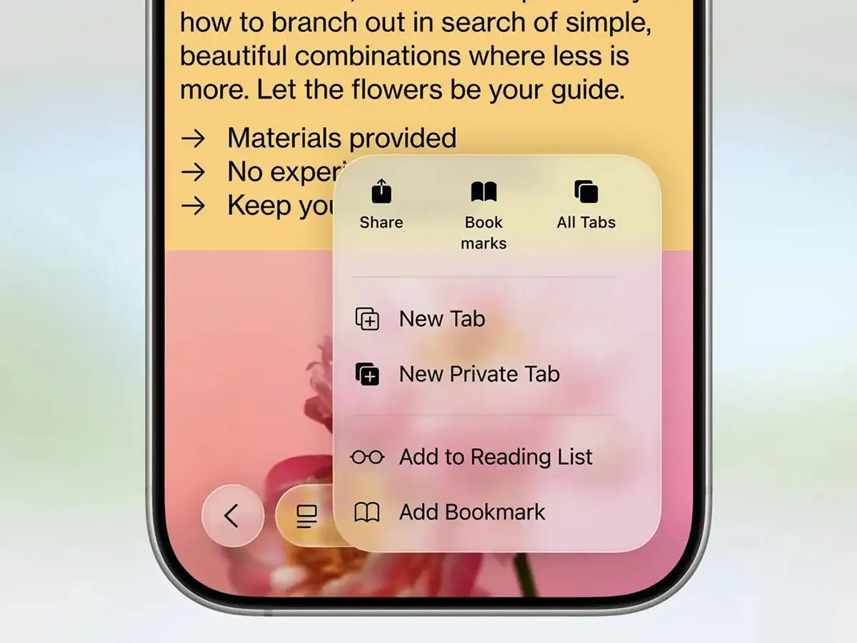 iOS 26 آیفون اپل