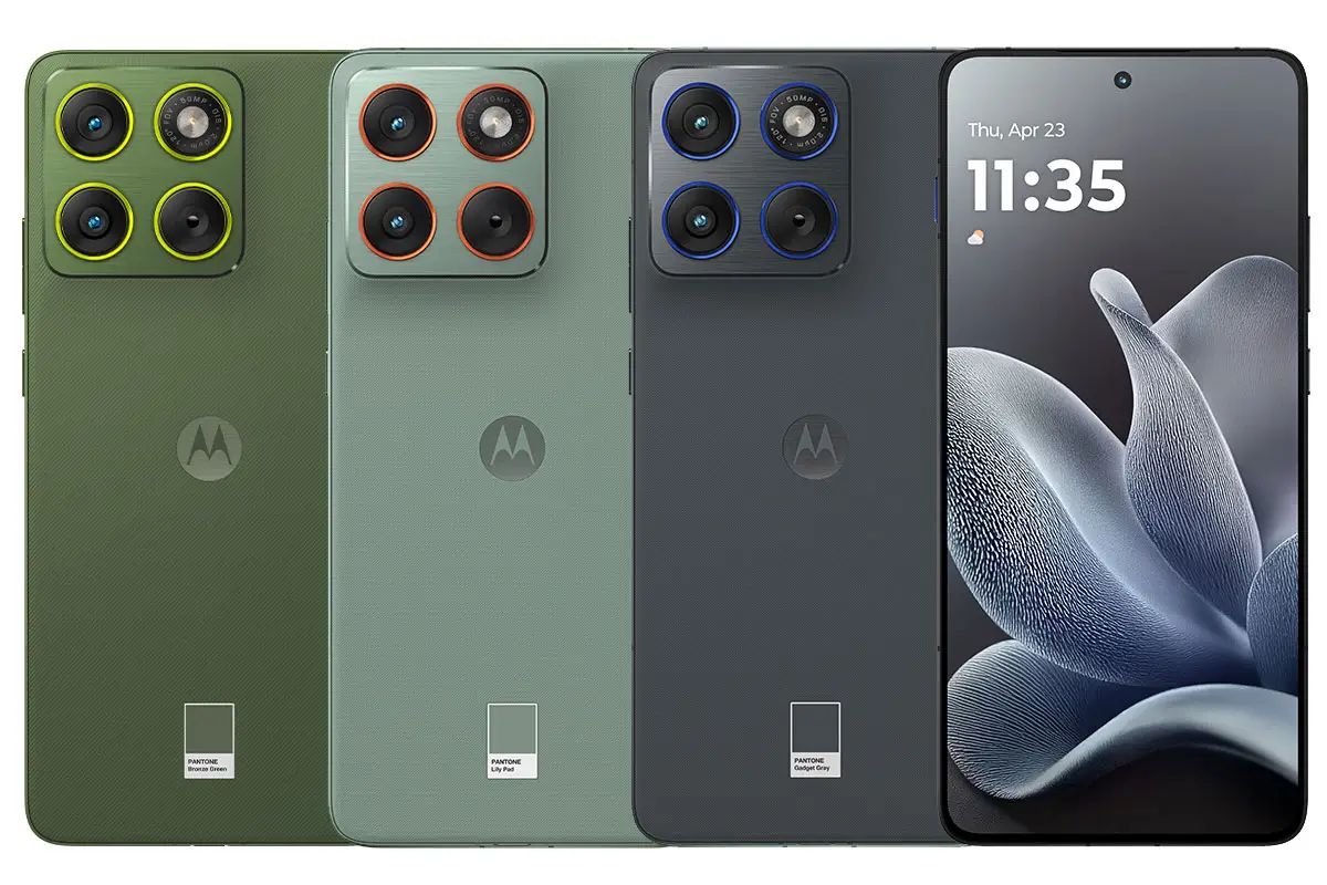 رنگ‌های Motorola Moto X70 Air 