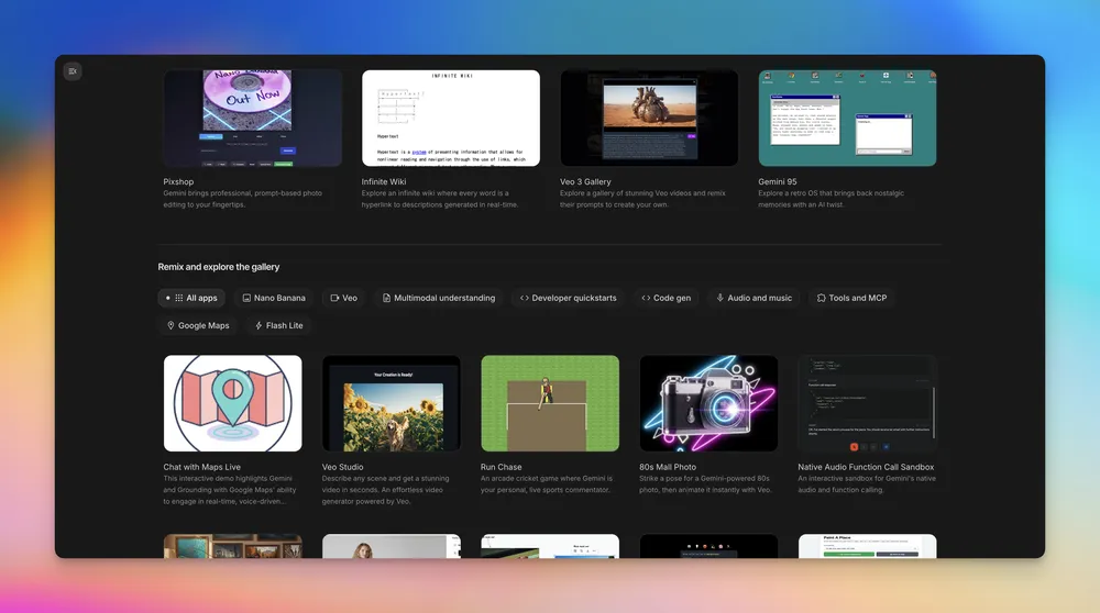قابلیت کدنویسی با هوش مصنوعی به Google AI Studio اضافه شد
