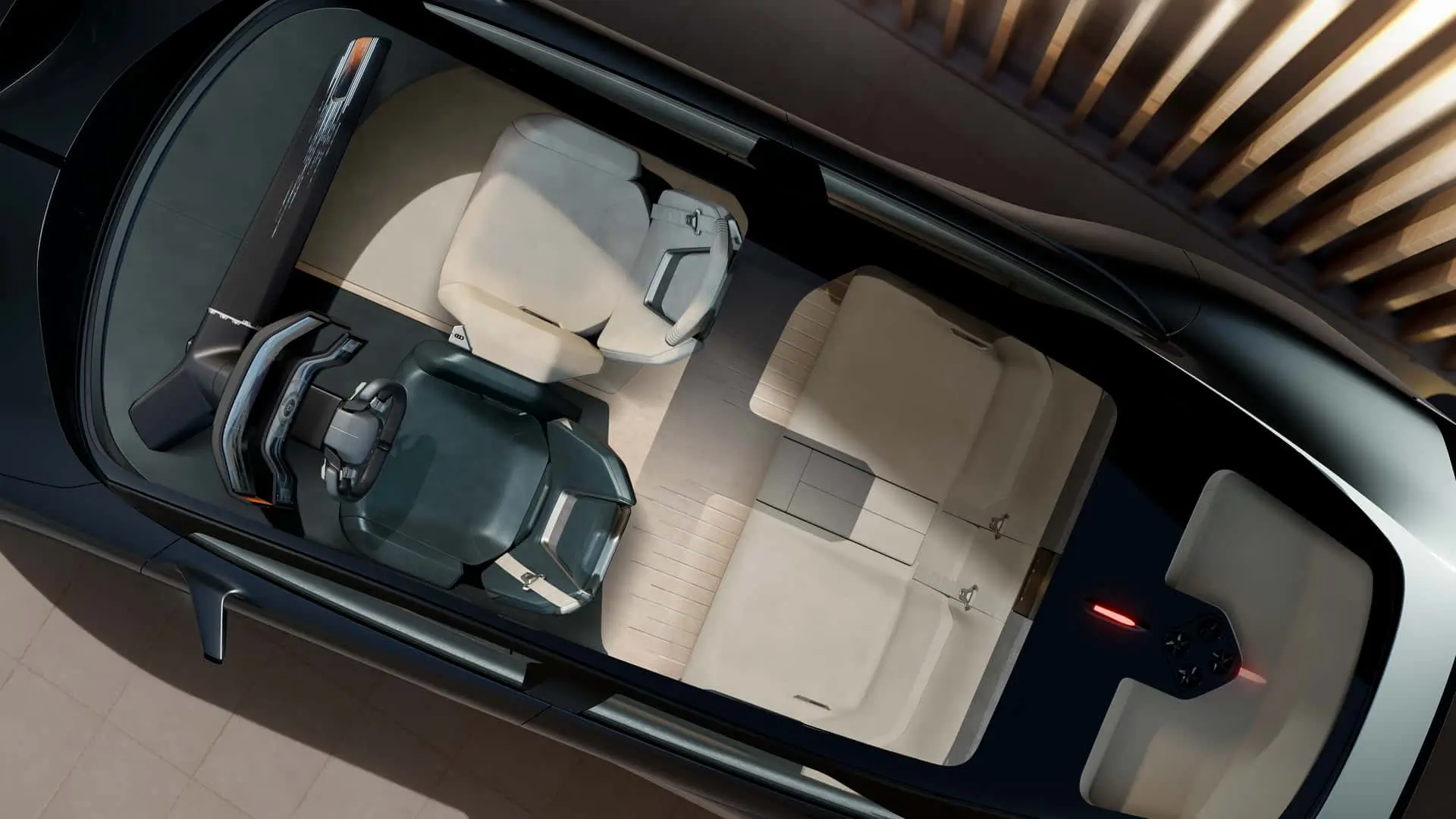 کابین لکسوس LS Coupe