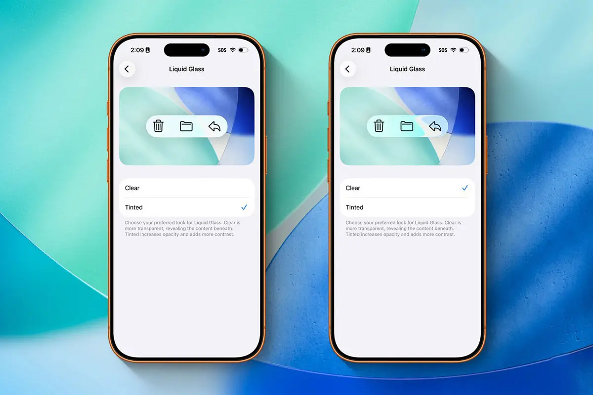 تنظیمات جدید Liquid Glass در آپدیت iOS 26.1 