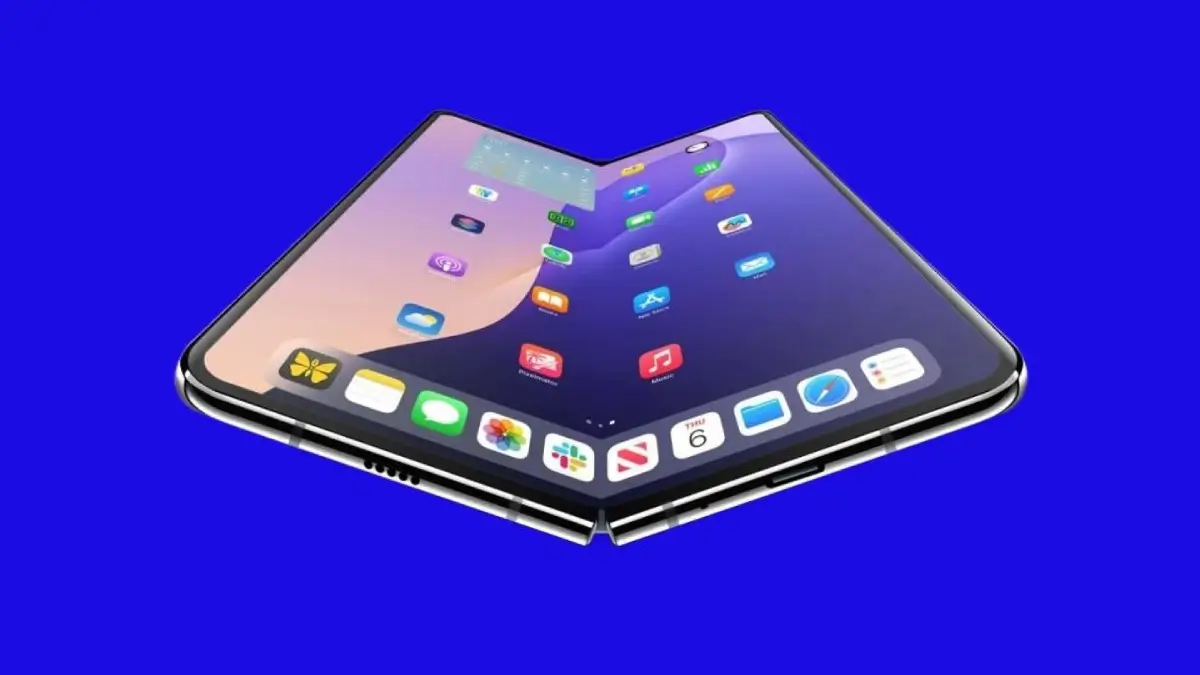 اپل آیفون تاشو بدون چین خوردگی