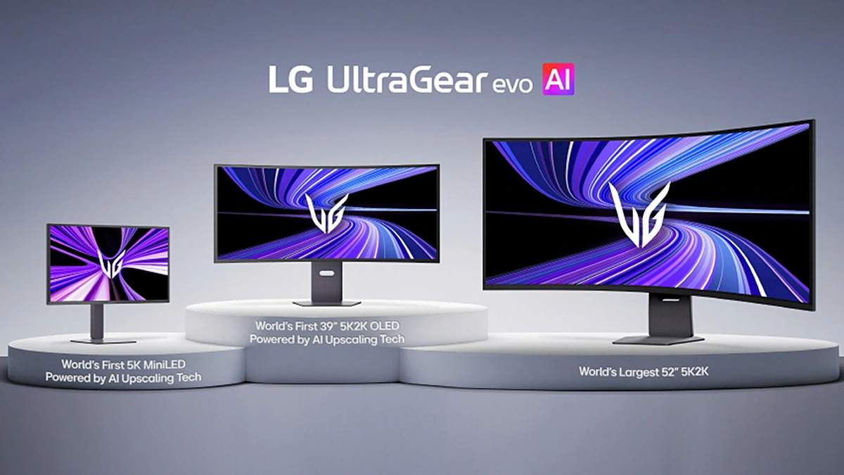 مانیتورهای گیمینگ حرفه‌ای سری UltraGear evo ال‌جی رسما معرفی شدند