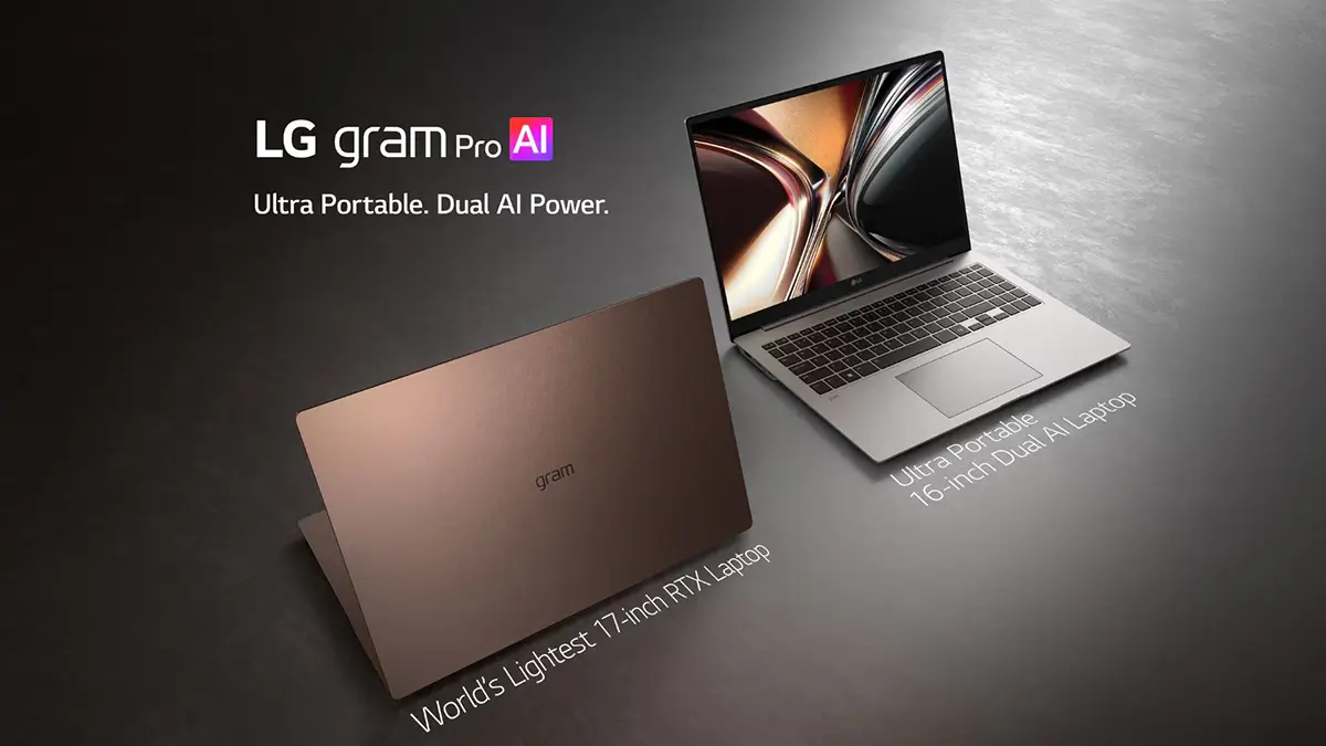 لپ‌تاپ LG Gram Pro 17 و Gram Pro 16