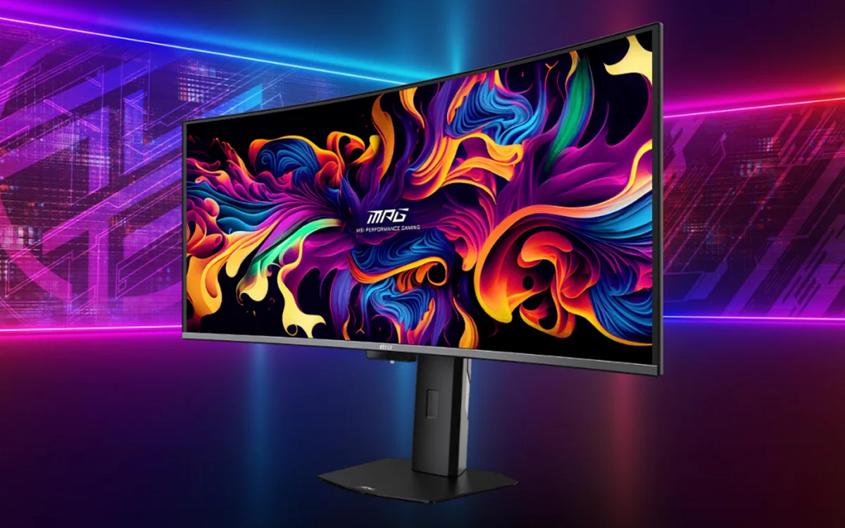 شرکت MSI از مانیتور ۳۴ اینچی گیمینگ جدید خود با پنل QD‑OLED نسل پنجم سامسونگ رونمایی کرد