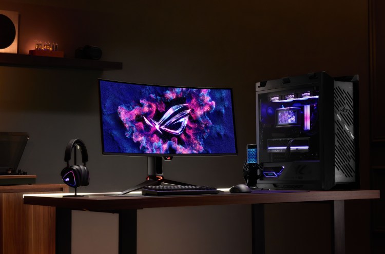 مانیتورهای گیمینگ OLED جدید ایسوس با فناوری RGB‑Stripe معرفی شدند
