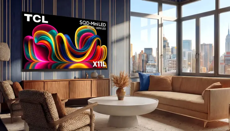 تی سی ال تلویزیون‌های سری X11L TCL SQD‑Mini LED را معرفی کرد؛ تا ۱۰,۰۰۰ نیت روشنایی