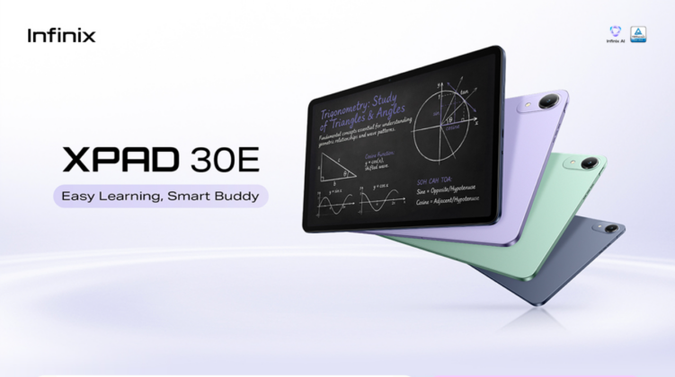 تبلت اینفینیکس XPAD 30E با نمایشگر ۱۱ اینچی و تراشه هلیو G80 معرفی شد