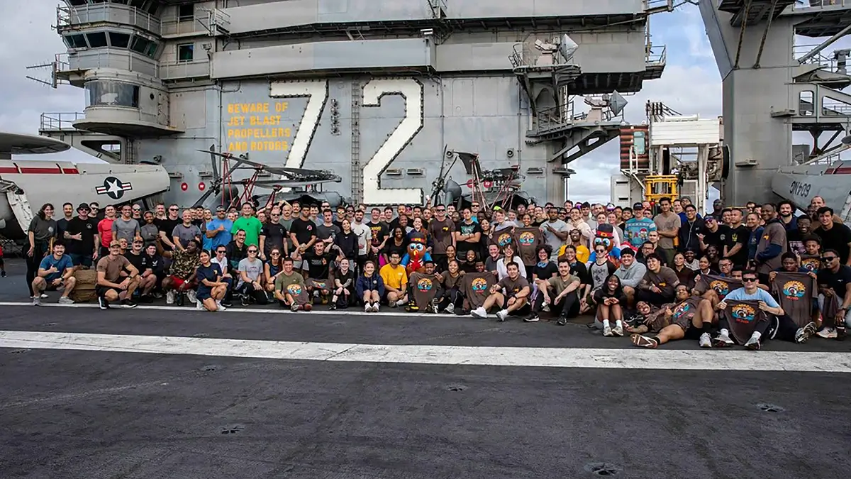 تعداد پرسنل ناو USS Abraham Lincoln