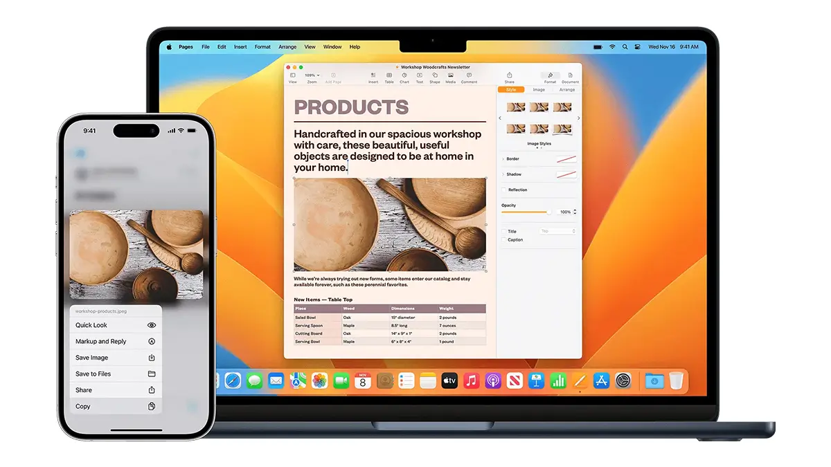 قابلیت Universal Clipboard در اپل
