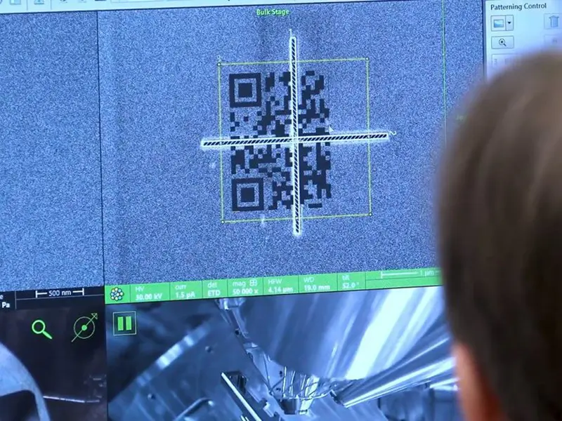 کوچکترین QR Code جهان