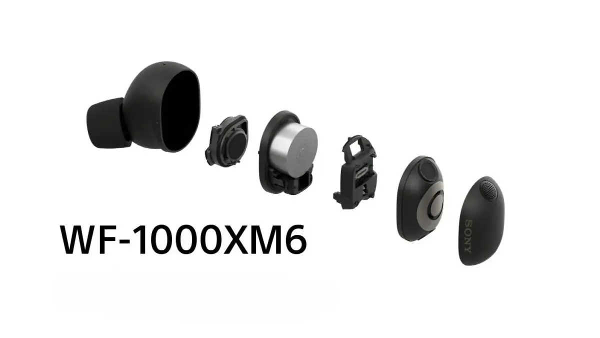 کالبدشکافی هندزفری WF-1000XM6 سونی