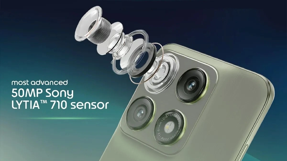 دوربین سه‌گانه با سنسور اصلی Sony Lytia 710