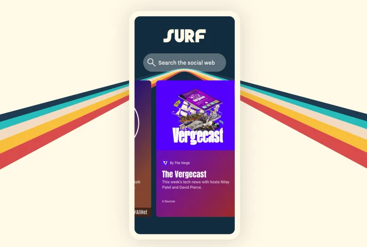 اپلیکیشن Surf به‌عنوان یک شبکه اجتماعی و فیدخوان جدید توسط Flipboard معرفی شد