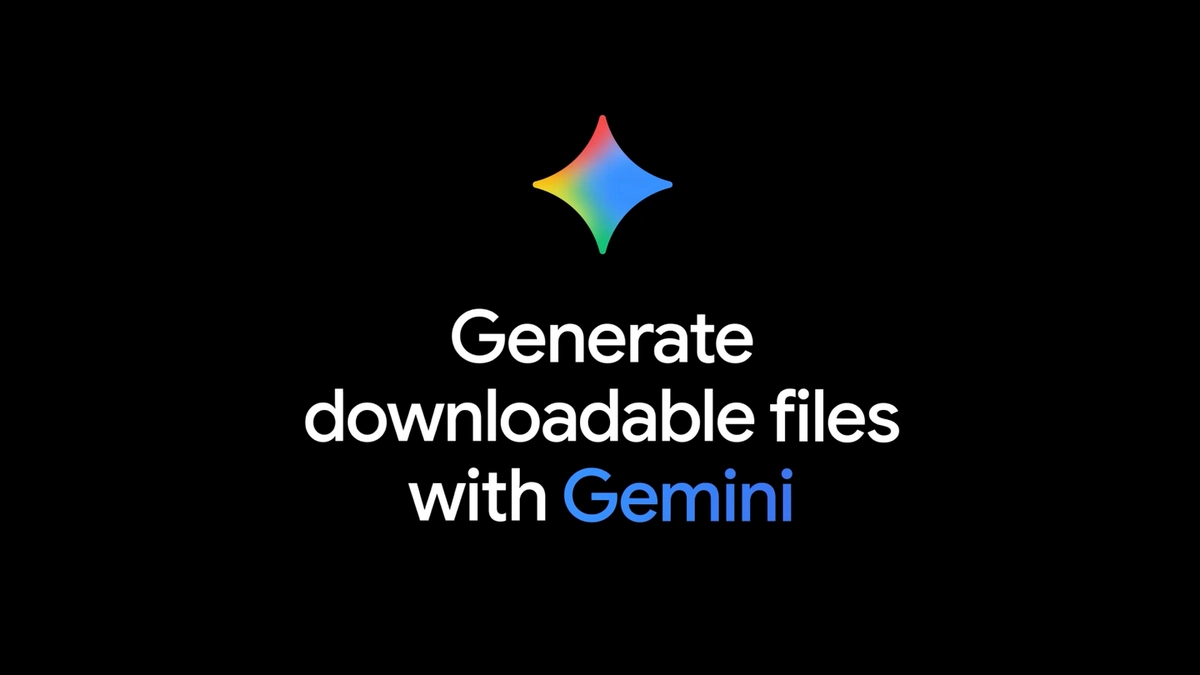 هوش مصنوعی Gemini گوگل اکنون به سادگی برای شما فایل تولید می‌کند