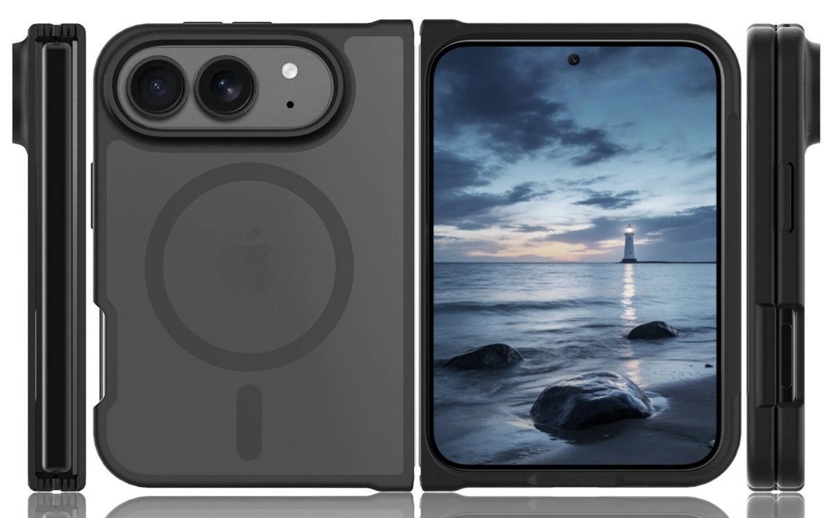 افشای قاب تاشوی iPhone Ultra طراحی و دوربین دوگانه آن را نشان می‌دهد