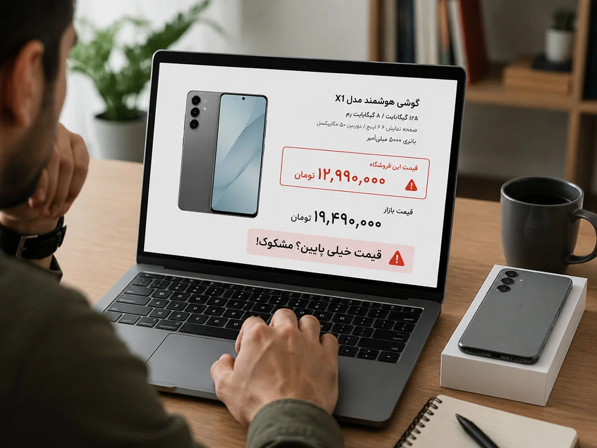 بررسی قیمت موبایل